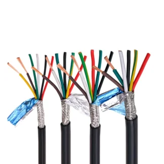 Skjermet kabel RVVP 5 kjerner 10m – 22/AWG (0,3 mm² kobberkabel)