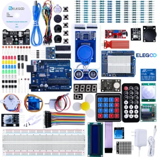 ELEGOO UNO R3 Komplett Startsett med Veiledning – 63 Deler (Arduino IDE)