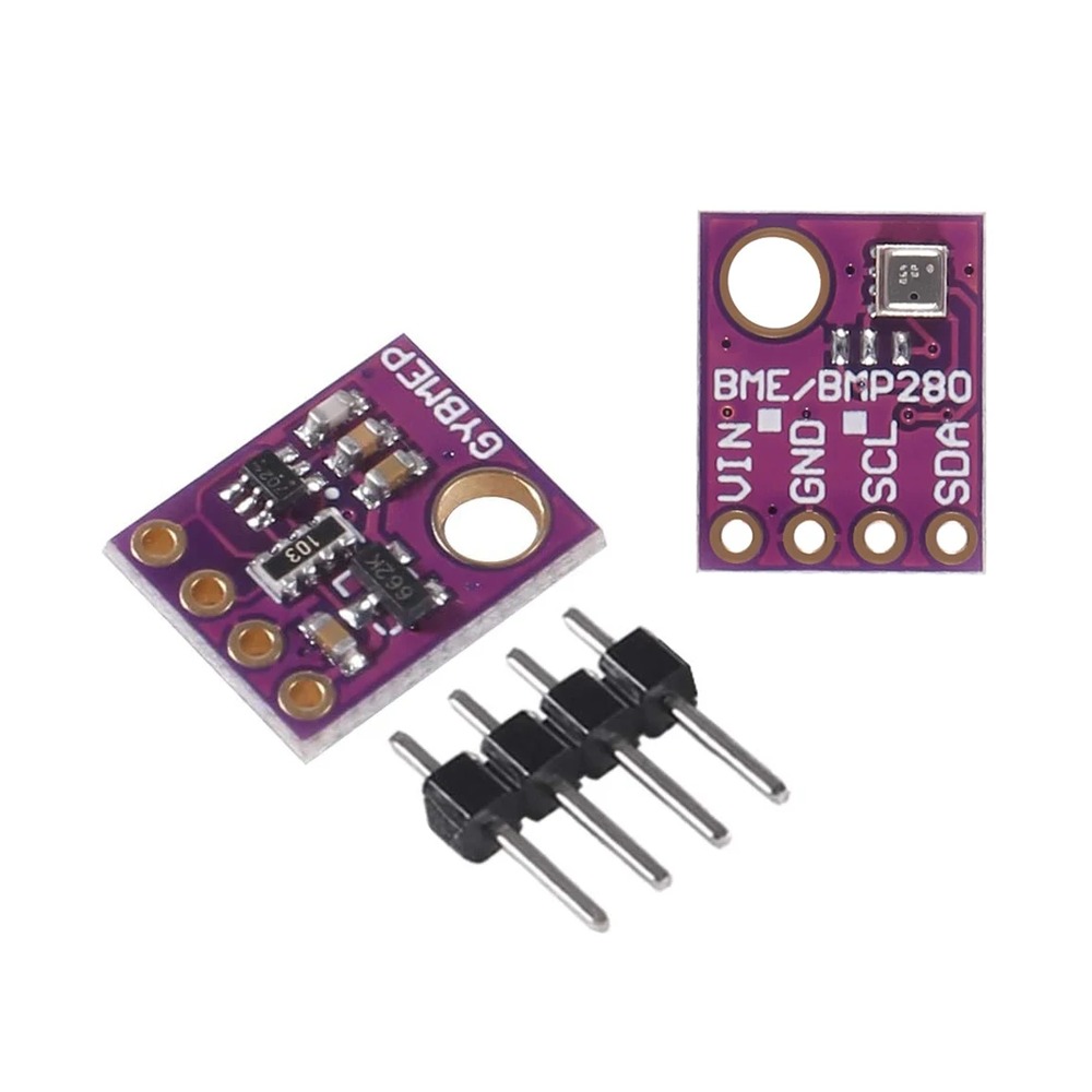 BME280 Digital Sensor – Temperatur, Fuktighet &amp; Trykk (I2C/SPI, 3.3V/5V)
