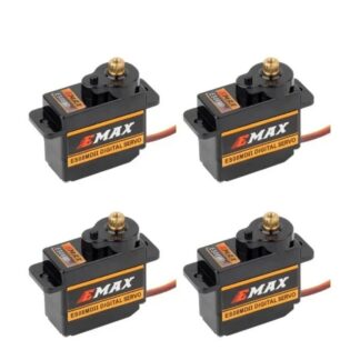 EMAX ES08MDII Digital Servo med Metallgir – 4-pakning