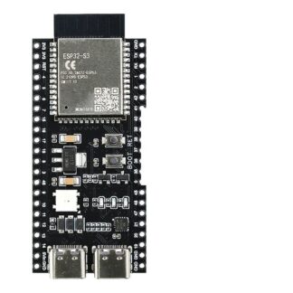 ESP32-S3 Utviklingskort N16R8 - 16MB Flash, 8MB PSRAM, Wi-Fi &amp; BT, Type-C