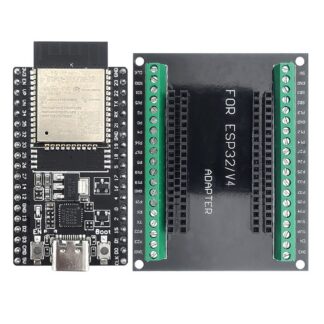 ESP32 Utviklingskort med GPIO-ekspansjonskort – USB-C, Wi-Fi &amp; Bluetooth