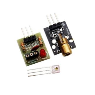 KY-008 Laser Sender- og Mottakermodul for Arduino – 650 nm