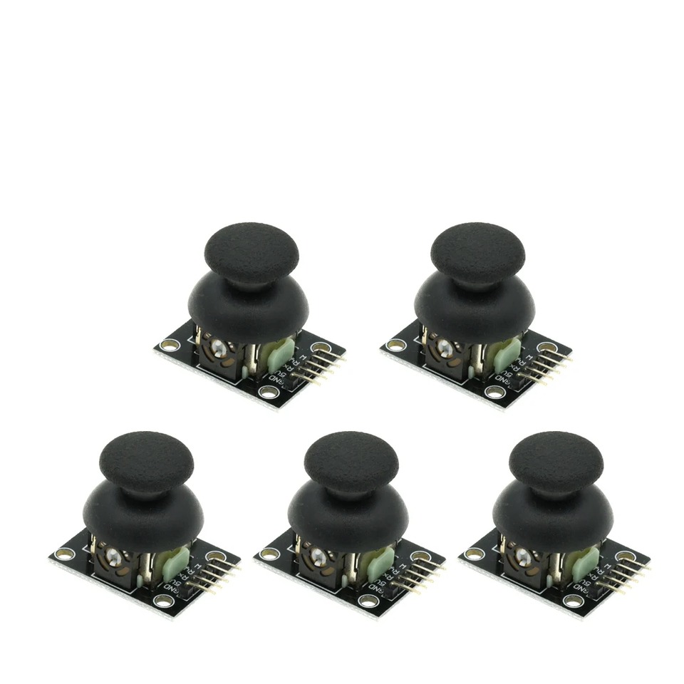 KY-023 Joystick-modul for Arduino – 5-pakning (PS2-stil XY-kontroll)