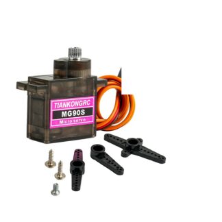 MG90S Micro Servomotor – Metallgir – 9g for Arduino, RC og droner
