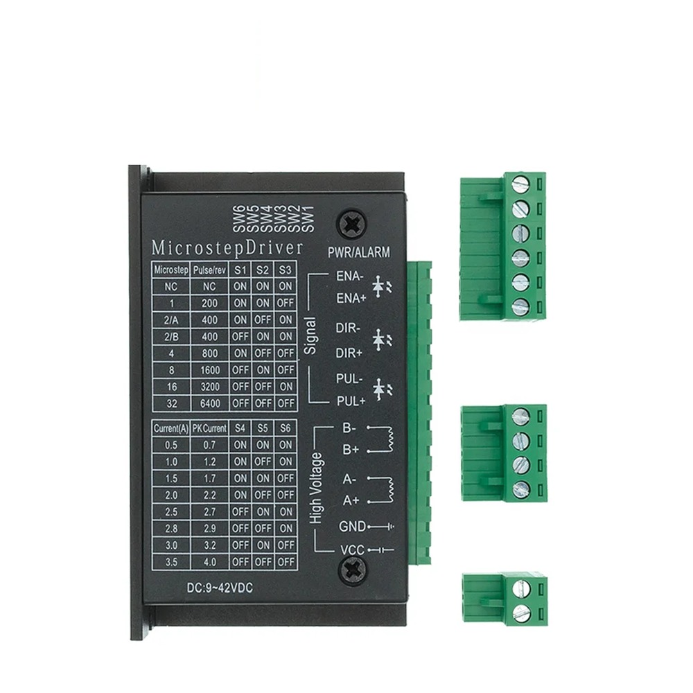 TB6600 Steppermotor Driver 4A DC 9-40V – Nema 17/23/34 CNC